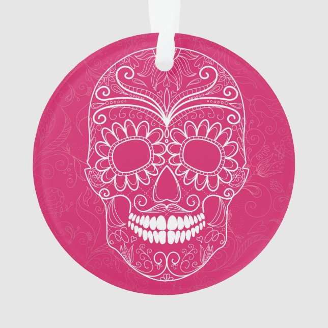 Jour du crâne rose mort (dos)