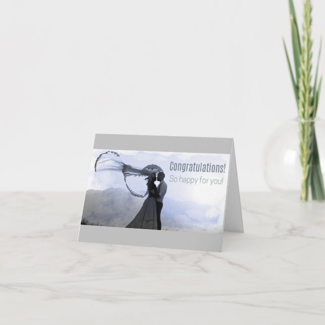**JOUR DU MARIAGE** POUR UNE CARTE "SPÉCIALE" EN C (Devant)