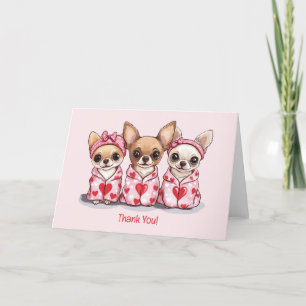 Jour du Merci Valentines Chihuahua Chiogs