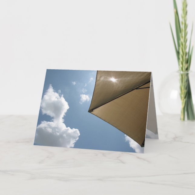 Jour ensoleillé et paisible - Carte d'anniversaire (Devant)