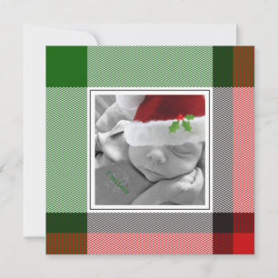 Jour férié Noël Photo Keepsaké Père Noël Baby