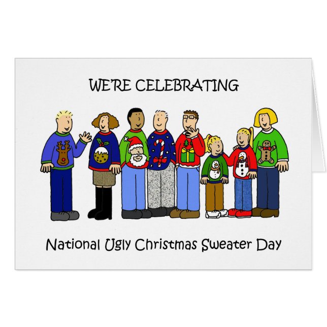 Jour national du pull de Noël laid (Devant horizontal)