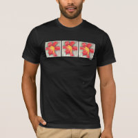 Jour nénuphar art pointillisé sur t-shirt