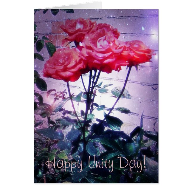 Jour russe d'unité, roses rouges (Devant)