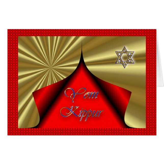 Jour saint de jeûne de judaïsme de vacances juives (Devant horizontal)