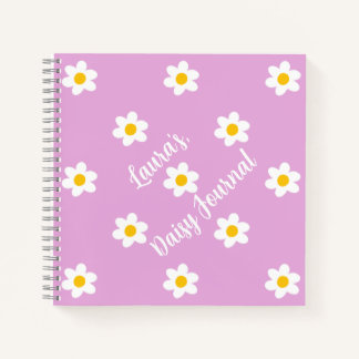 Journal à chaîne en rose