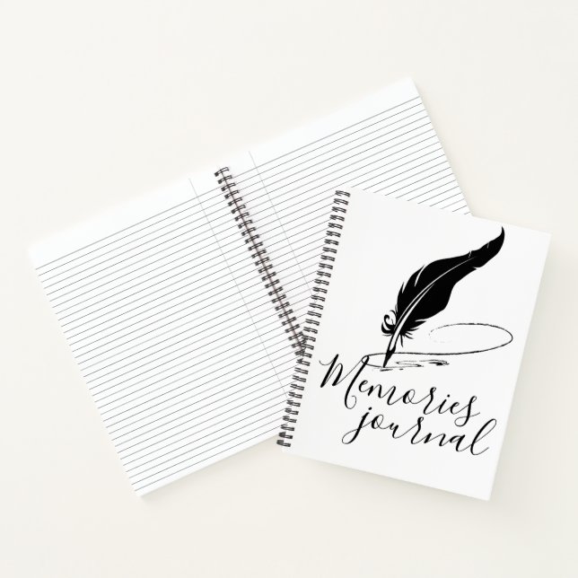 Journal à plume personnalisée (Intérieur)