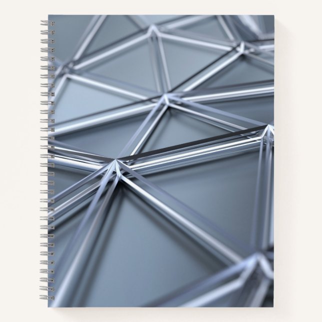 Journal à puces gris-bas-polis / Carnet à nappes (Devant)