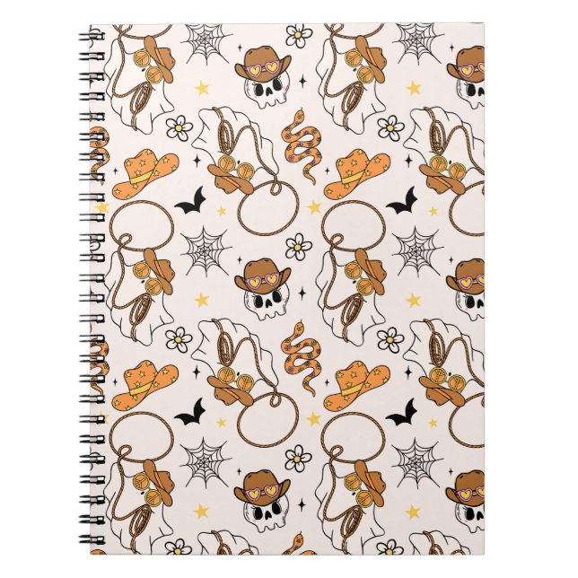 Journal à reliure spirale Retro Sooky Country Vibe (Devant)