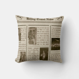 Journal américain MoJo Coussin