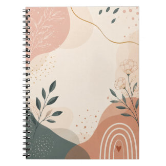 Journal Arc-en-ciel Neutre Minimaliste