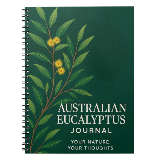 Journal Australien sur l'Eucalyptus : Notes Inspir (Devant)