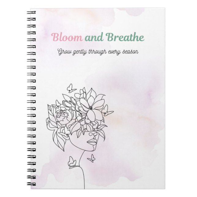 Journal Bloom and Breathe (Devant)
