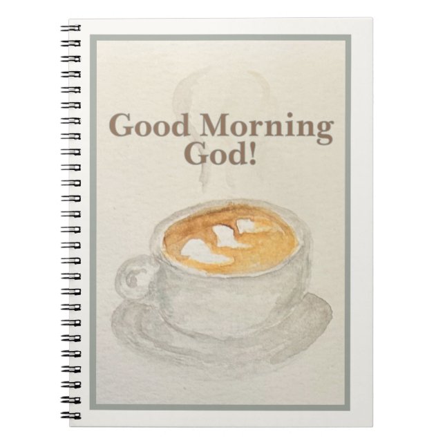 Journal : Bonjour Dieu — Offrande du matin  (Devant)