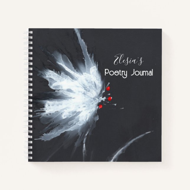 Journal botanique de poésie personnalisée (Devant)