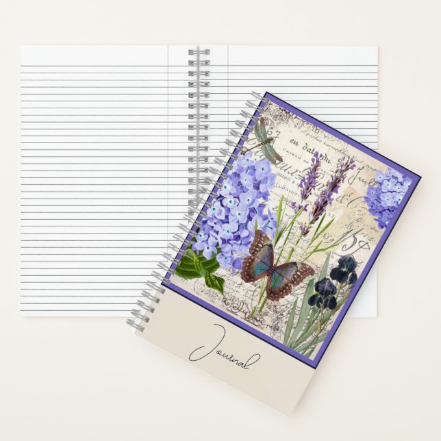 Journal botanique personnalisé (À l'intérieur)