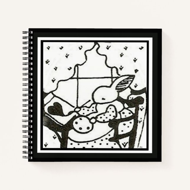 Journal Bunny personnalisable (Devant)