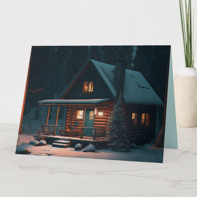 JOURNAL CABINE CARTE DE SALUT D'ANNIVERSAIRE (Devant)
