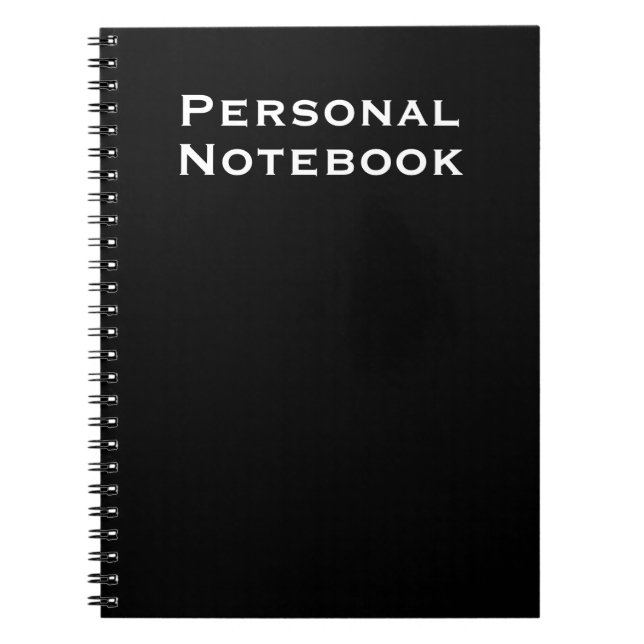 Journal cahier personnalisé (Devant)