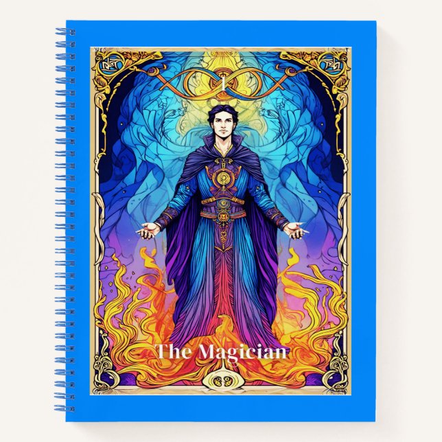 Journal Carte de Tarot Le Magicien  (Devant)