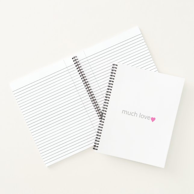 Journal Coeur rose (Intérieur)