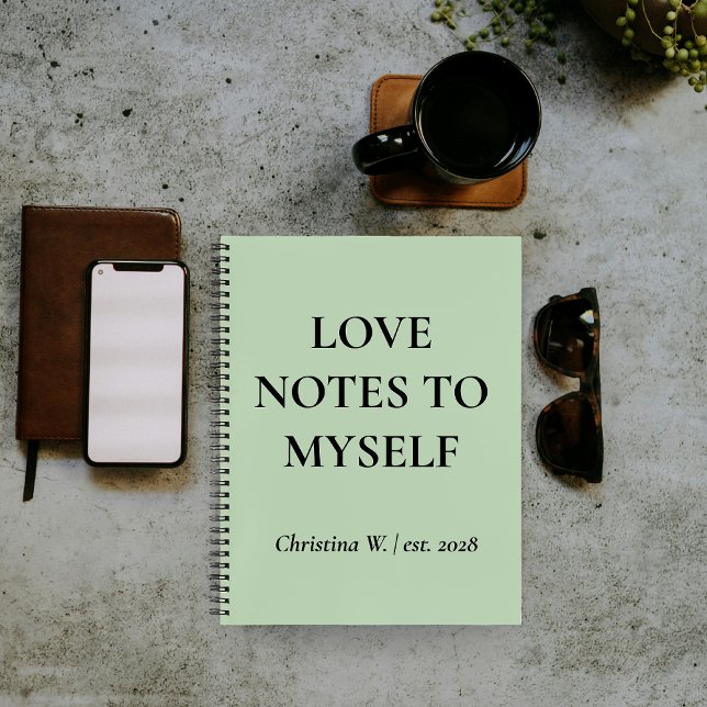 Journal d'Amour de Soi pour Femmes, Journal d'Affi (self love journal, spiral notebook for women, singles gift journal, birthday gift for women,)
