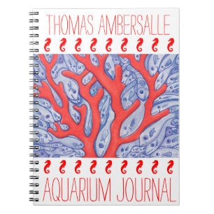 Journal d'aquarium personnalisé par poissons