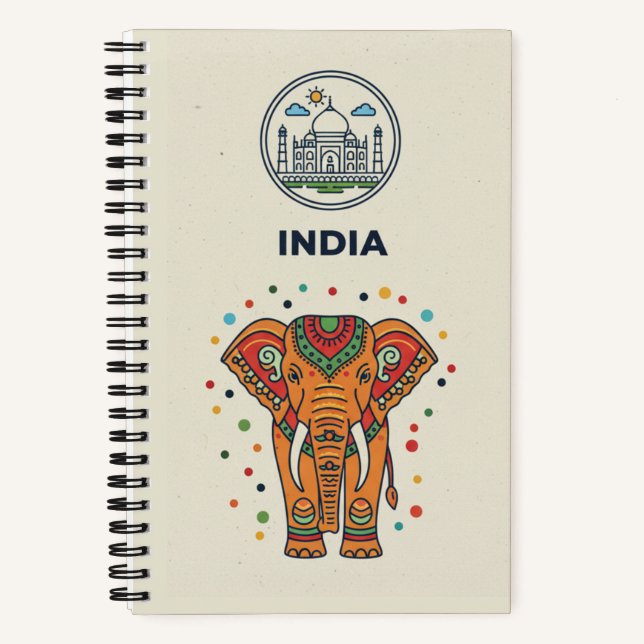 Journal d'archive photo de l'héritage de l'Inde et (Recto)