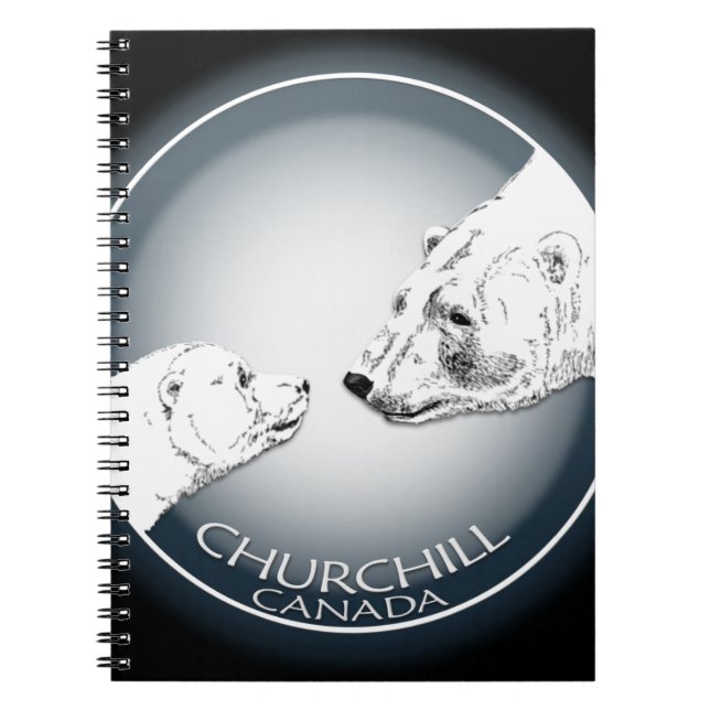 Journal d'art d'ours de carnet d'ours blanc de (Devant)