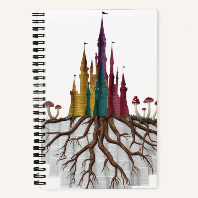 Journal de bord d'art de page de livre fantaisiste (Recto)
