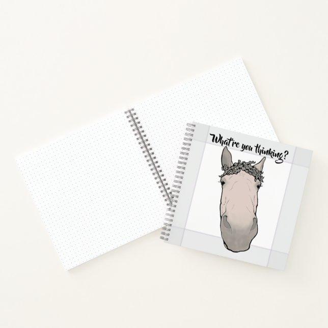 Journal de cadeau fantaisiste pour amateur de chev (Intérieur)