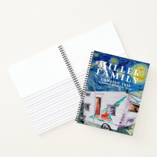 Journal de camping Journal de road-trip personna