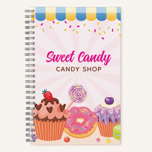 Journal de Carnet Desserts and Candies (Recto)