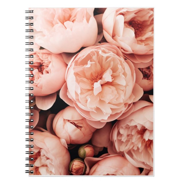 JOURNAL DE CARNET FLORAL FLOWER GARDEN POUR LES FE (Devant)