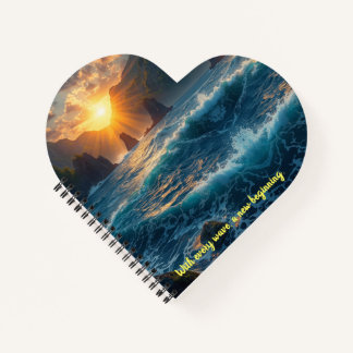 Journal de citation inspirant du coucher de soleil