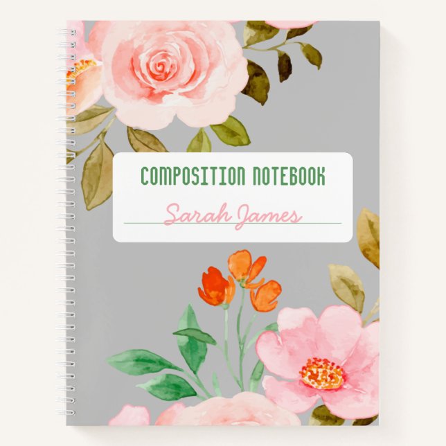 Journal de composition personnalisée de la flore g (Devant)