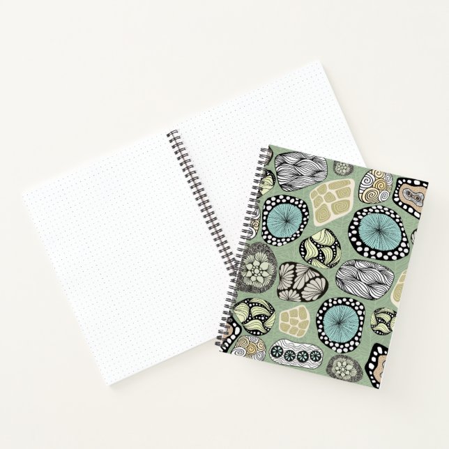 Journal de conception zen pour dessin et écriture (Intérieur)