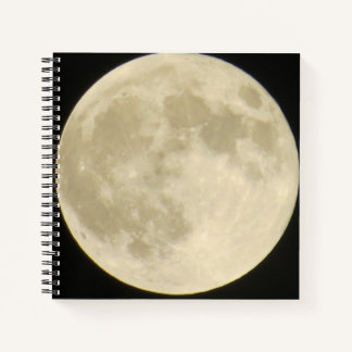 Journal de couverture rigide Pleine lune
