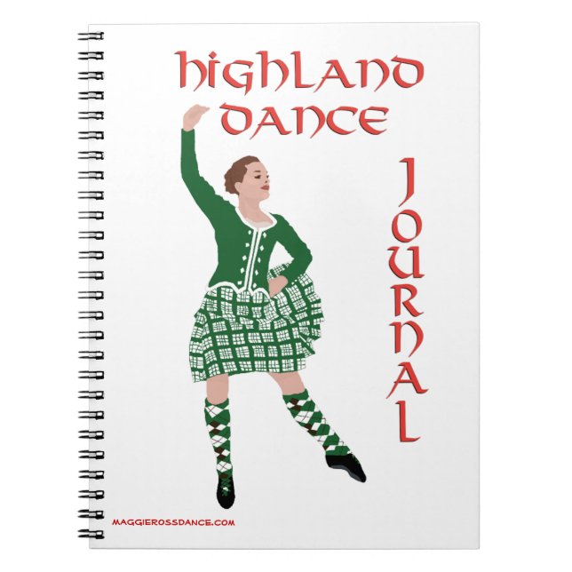 Journal de danse highland écossaise (Devant)