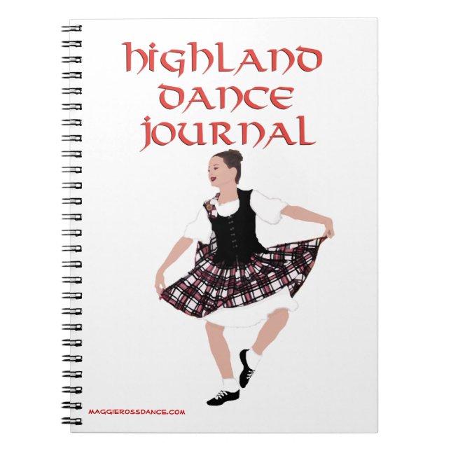 Journal de danse highland écossaise (Devant)