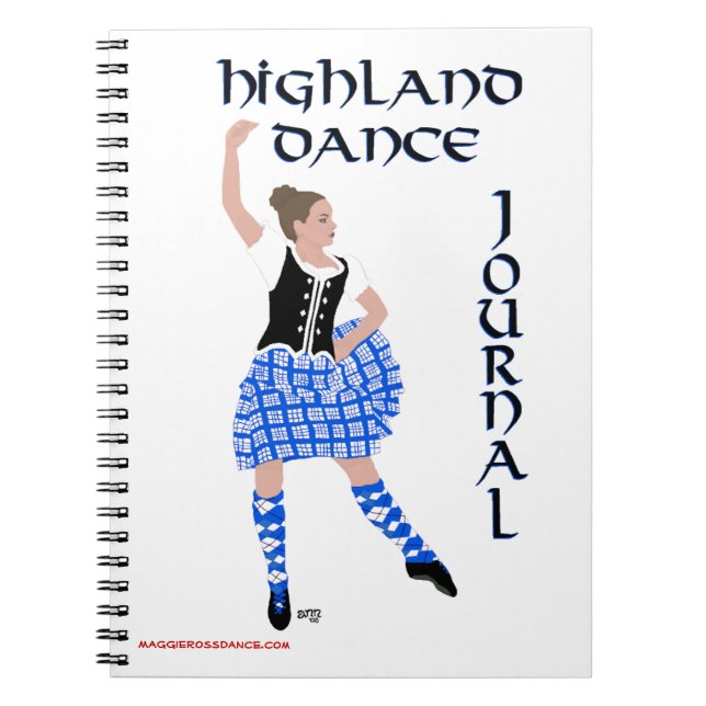 Journal de danse highland écossaise (Devant)