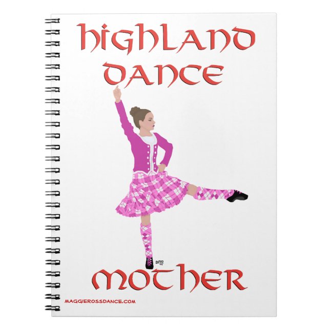 Journal de danse highland pour mères (Devant)