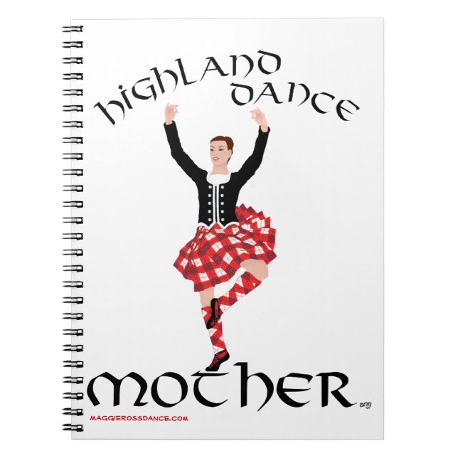 Journal de danse highland pour mères (Devant)
