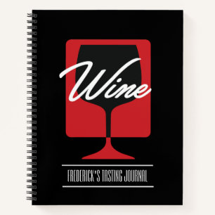Journal de dégustation de vin personnalisé