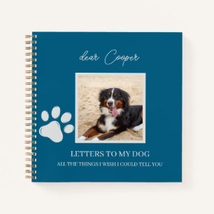 Journal de deuil pour chien mémorial perte d'anima