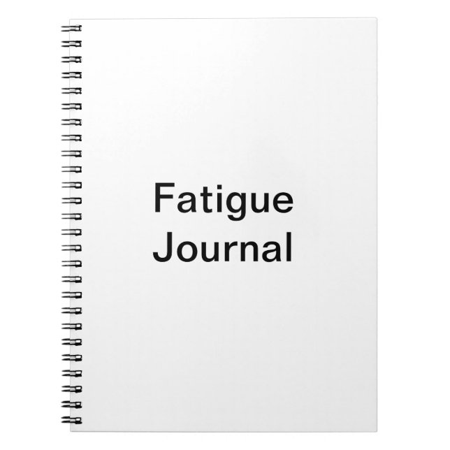 Journal de fatigue (Devant)