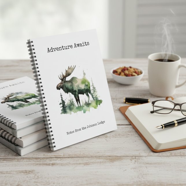 Journal de faune personnalisé à l'aquarelle rustiq (Créateur téléchargé)