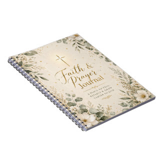 Journal de foi et de prière | Cahier à spirale chr