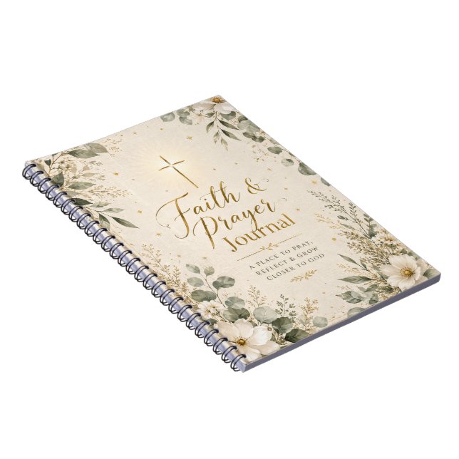 Journal de foi et de prière | Cahier à spirale chr (Côté Droit)