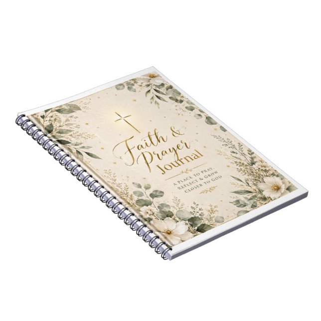Journal de foi et de prière | Cahier à spirale chr (Côté Droit)